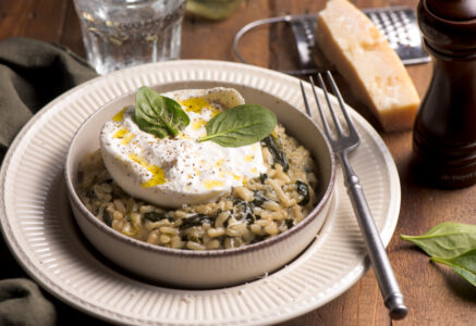 Risotto aux épinards