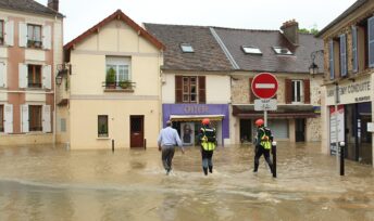 Inondations à Saint-Rémy-lès-Chevreuse en 2016. Wikimedia / Lionel Allorge