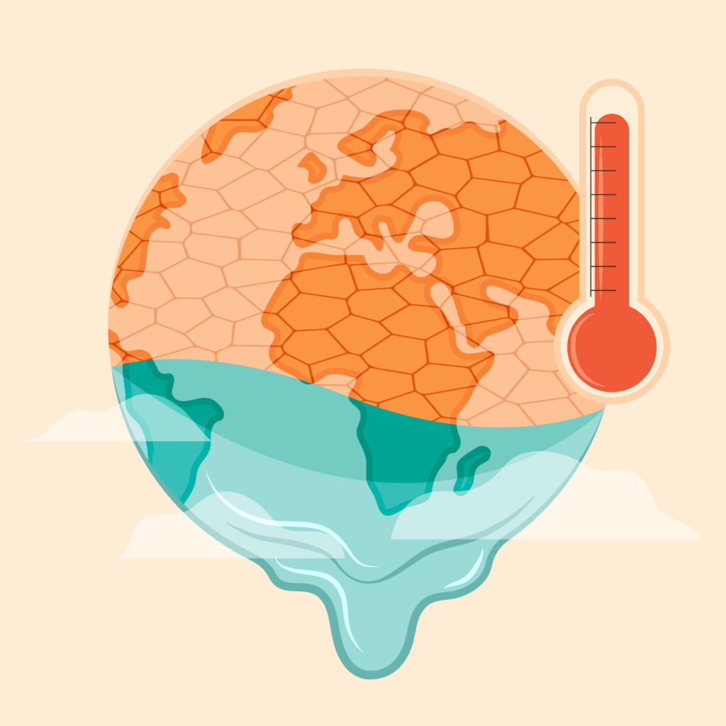 En 2024, on compte 38 % de Français climatosceptiques, selon le dernier baromètre de l'Ademe. Crédits Freepik