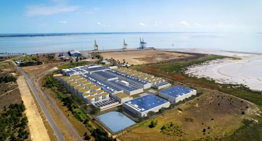 L'usine Pure Salmon. Plans : Pure Salmon