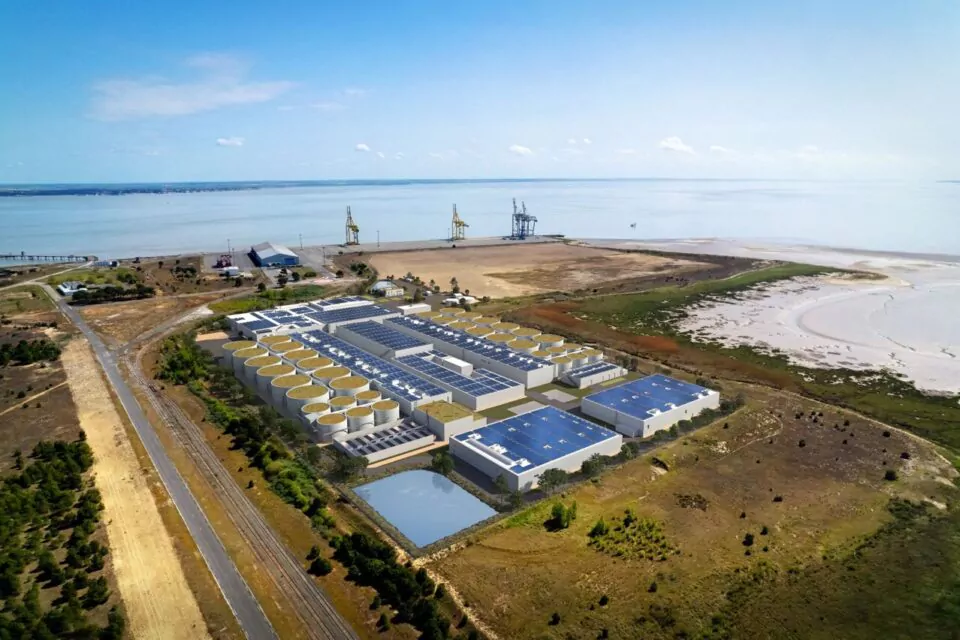 L'usine Pure Salmon. Plans : Pure Salmon