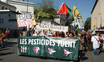 Manifestation Printemps bruyant, le 5 avril 2025 à Paris © Scientifiques en rébellion