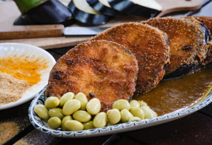 Recette d’aubergines katsu