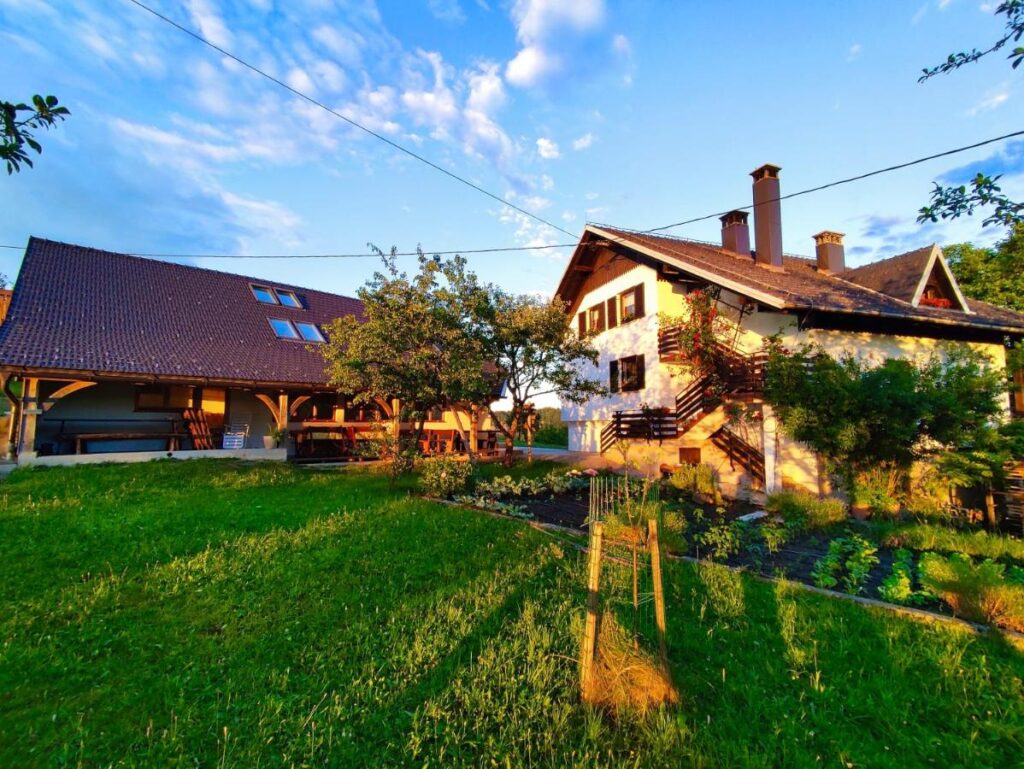 La "tourist farm Strle" en Slovénie. Image fournie