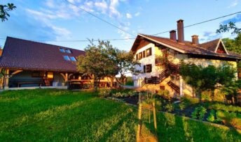 La "tourist farm Strle" en Slovénie. Image fournie