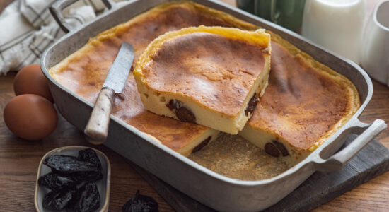 Recette de far aux pruneaux