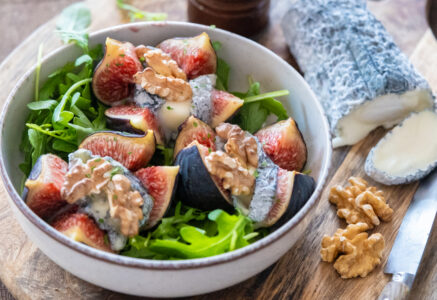 Recette de figues garnies au chèvre et noix