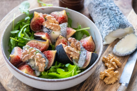 Recette de figues garnies au chèvre et noix