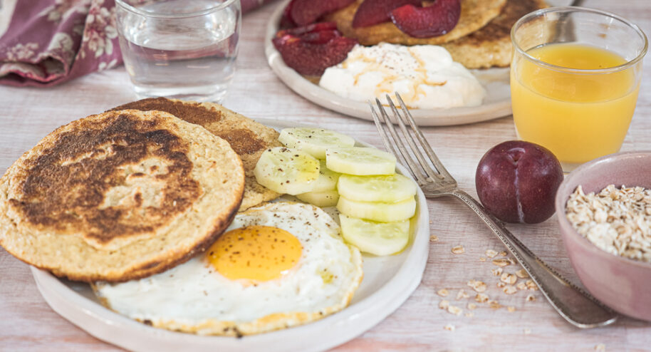 Pancakes aux flocons d'avoine - La Bouscule - ©E. Montuclard