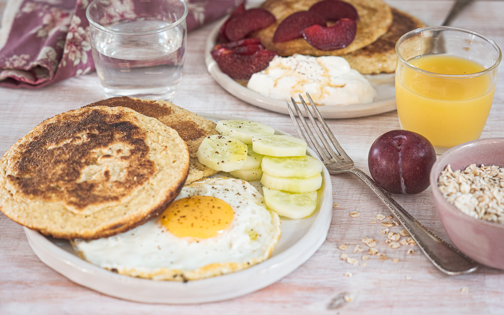 Pancakes aux flocons d'avoine - La Bouscule - ©E. Montuclard