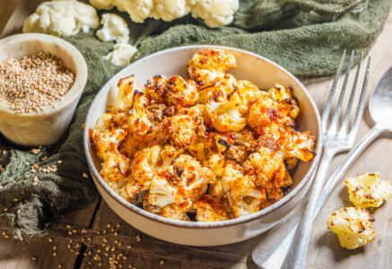 Recette de chou-fleur caramélisé