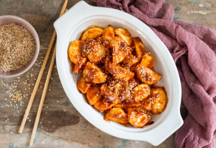 Recette de navets sauce asiatique