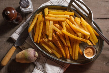 Recette de frites de rutabaga