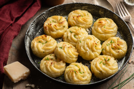 Recette de pommes Duchesse