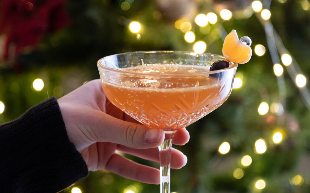 Coktail au whisky, à la pomme et à la clémentine - La Bouscule - ©E. Montuclard