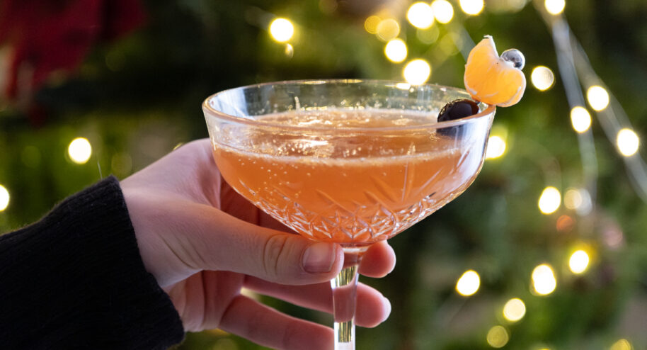 Coktail au whisky, à la pomme et à la clémentine - La Bouscule - ©E. Montuclard