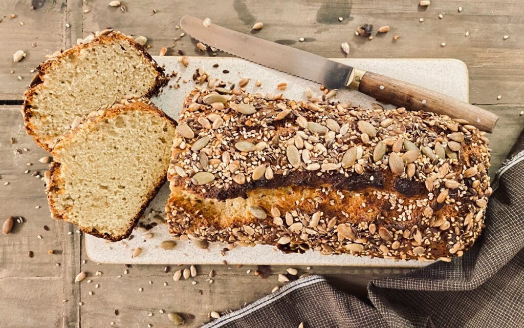 Cake sans gluten - La Bouscule - ©E. Montuclard