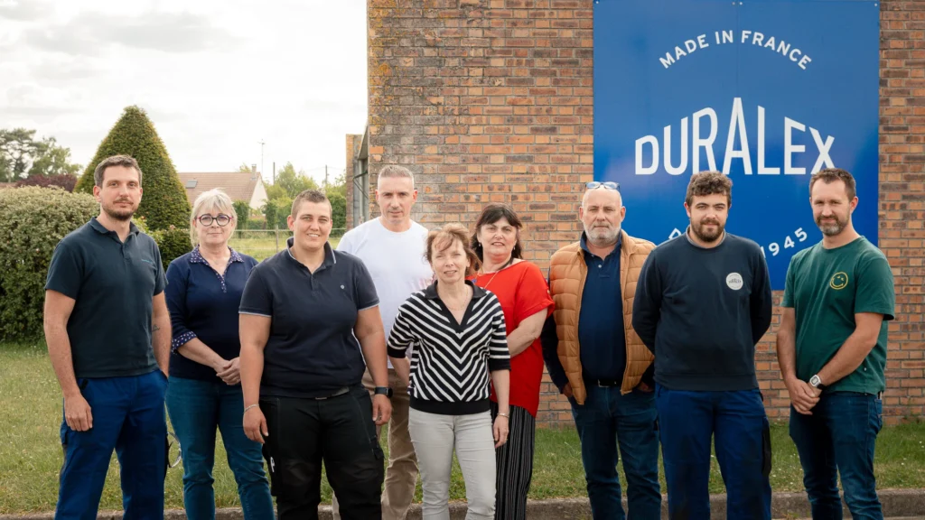 En 2024, 144 salariés, soit 60% de l’effectif sont entrés au capital de Durables et sont devenus salarié-associés. Crédits Duralex