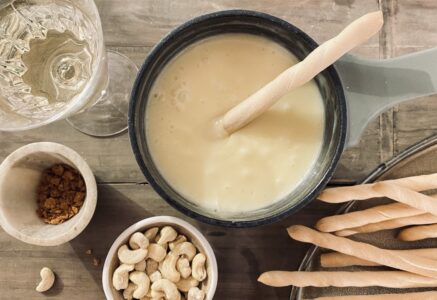 Recette de fondue végétale