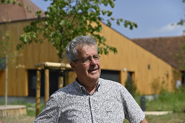 A Muttersholtz, 90% des enfants vont à l'école à vélo ! Crédit : Jean-Marie Defrance