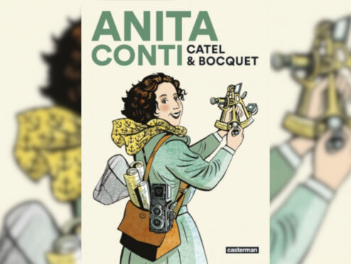 Anita Conti, une BD dans sillage de la Dame de la mer. Crédit : couverture du livre, Casterman