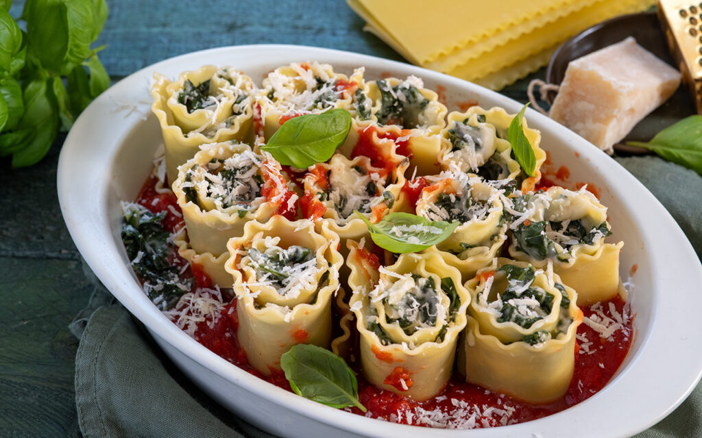 Recette de lasagnes riccia aux blettes - La Bouscule - ©S.LACROIX