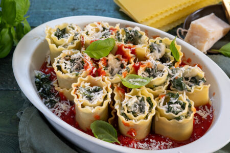 Recette de lasagnes riccia aux blettes