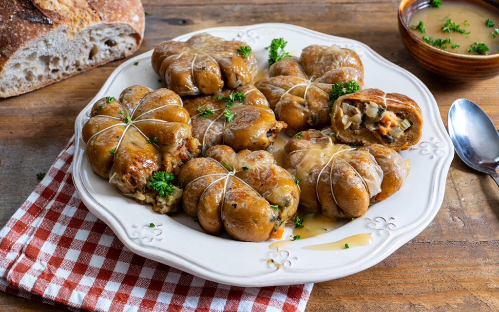 Recette de paupiettes végétariennes savoureuses et qui créent la surprise ! - La Bouscule - ©S.LACROIX