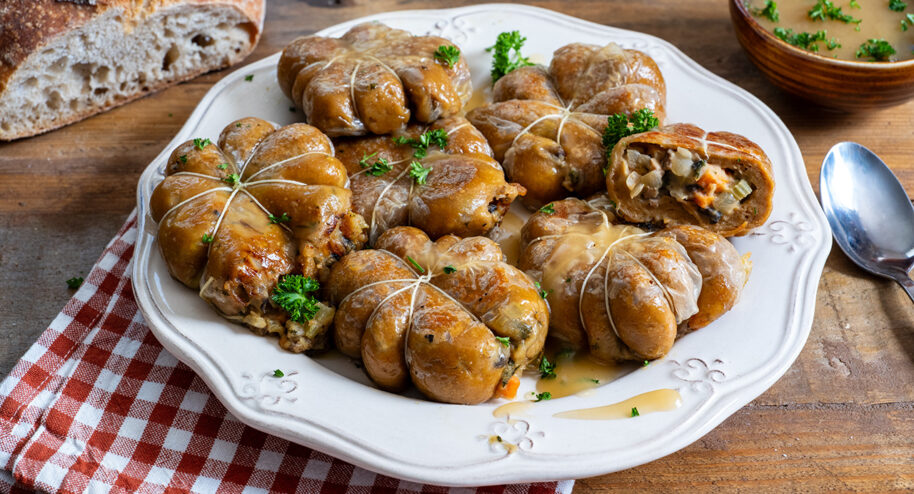 Recette de paupiettes végétariennes savoureuses et qui créent la surprise ! - La Bouscule - ©S.LACROIX