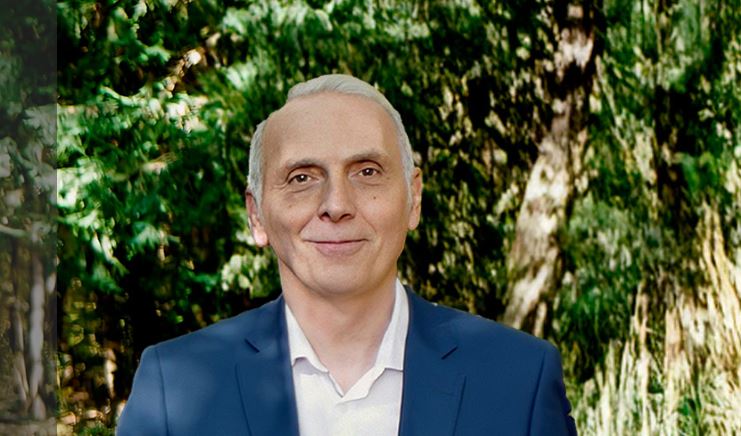 Stéphane Delpeyrat-Vincent, maire de Saint-Médard-en-Jalle, la ville de la biodiversité. Crédits : Saint-Médard-en-Jalles.