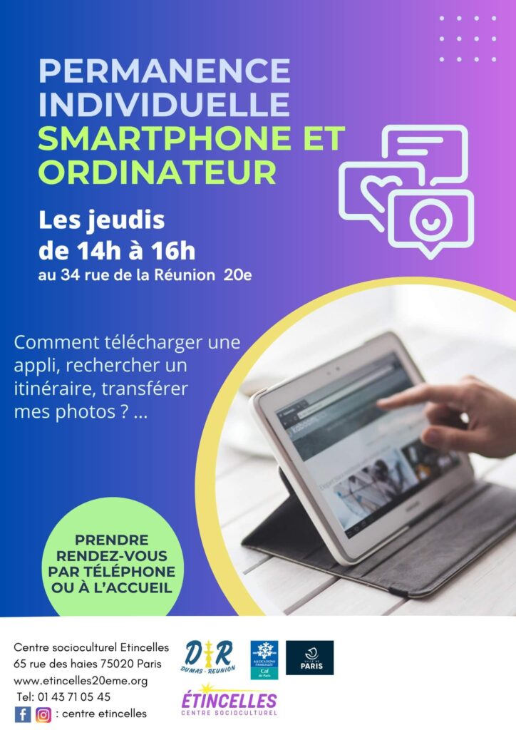 ateliers numériques Étincelles