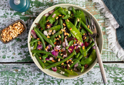Recette de salade de haricots verts, sauce aigre-douce : croquante et savoureuse