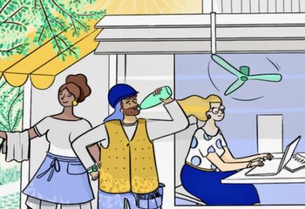Lutter contre la canicule au travail avec la plateforme « Plus frais au travail » de l’ADEME