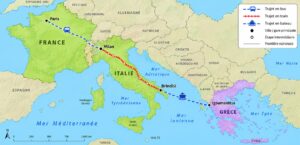Été 2026, Arthur, 28 ans, est allé en Grèce pour ses vacances sans avion