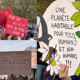 Manifestation nationale du 26 10 26 pour un plan d'urgence climatique - Place de la République Paris @ La Bouscule