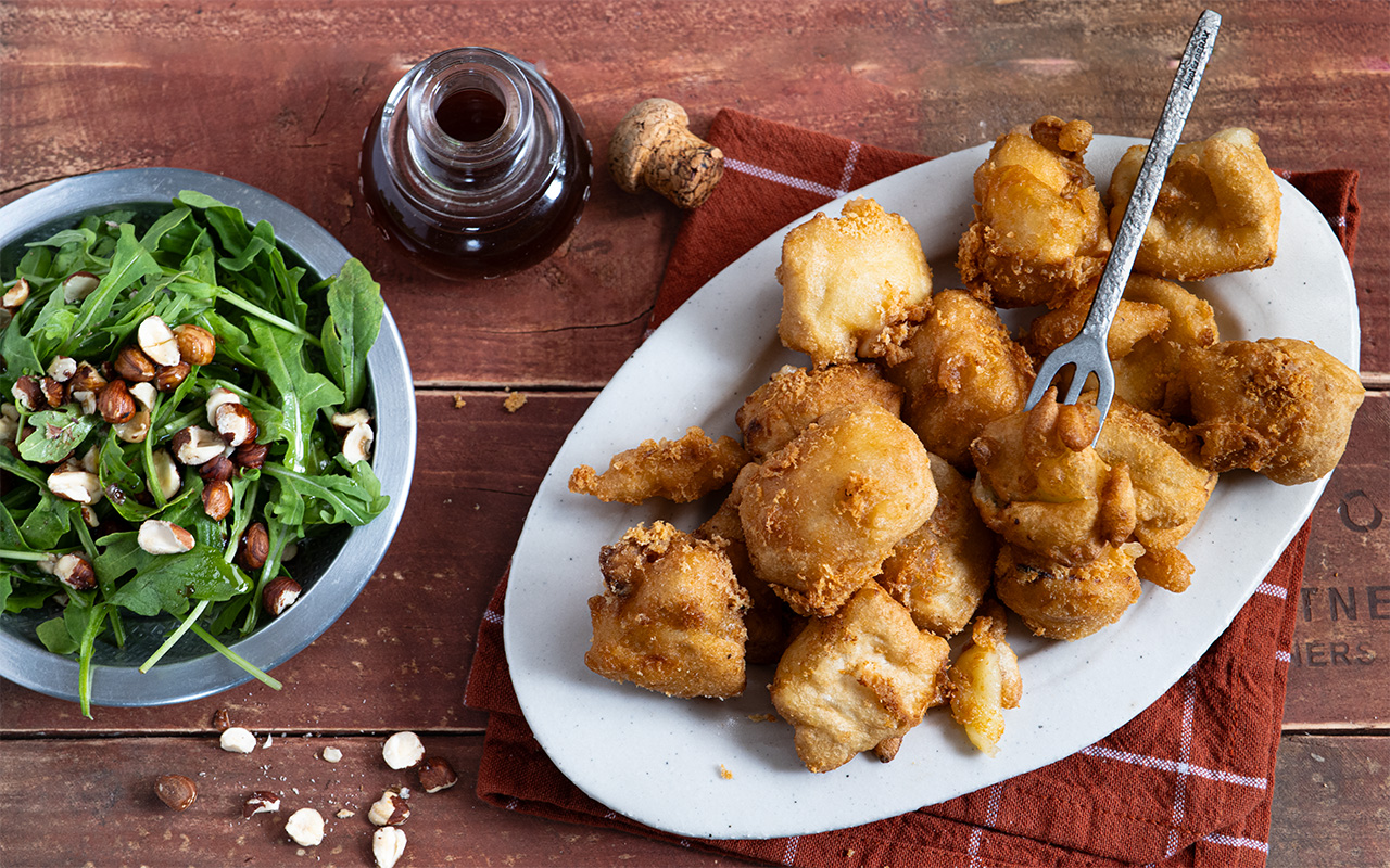 Recette de beignets au brie : convivialité et gourmandise ! - La Bouscule - ©S.LACROIX